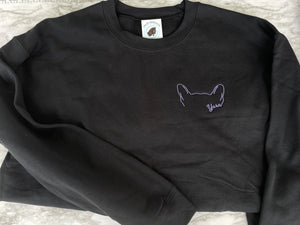 Custom Outline Crewneck Sweatshirt- 1 outline