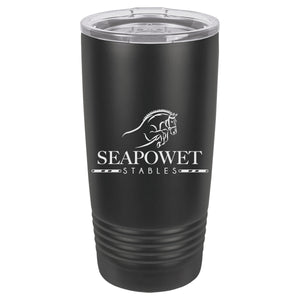 Seapowet Stables- Laser Engraved- 20 oz Tumbler