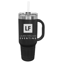 Load image into Gallery viewer, LFE - Laser Engraved- 40 Oz Insulated Tumbler with Handle
