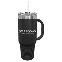 Load image into Gallery viewer, Smax Snax - Laser Engraved- 40 Oz Insulated Tumbler with Handle

