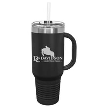 Load image into Gallery viewer, DCET  - Laser Engraved- 40 Oz Insulated Tumbler with Handle
