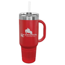 Load image into Gallery viewer, DCET  - Laser Engraved- 40 Oz Insulated Tumbler with Handle
