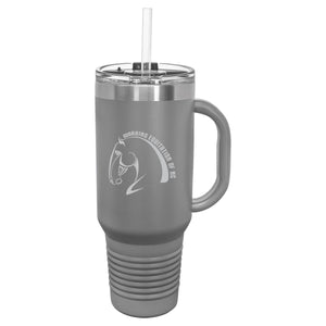 Working Eq of NC- Laser Engraved- 40 Oz Insulated Tumbler with Handle