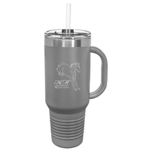 Load image into Gallery viewer, HM Eq &amp; SH - Laser Engraved- 40 Oz Insulated Tumbler with Handle
