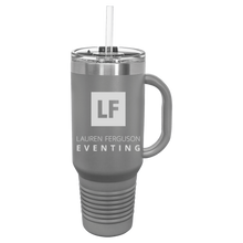 Load image into Gallery viewer, LFE - Laser Engraved- 40 Oz Insulated Tumbler with Handle
