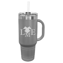 Load image into Gallery viewer, * C * Livvmore Equestrian- Laser Engraved- 40 Oz Insulated Tumbler with Handle
