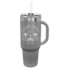 Load image into Gallery viewer, IEB&amp;O- Laser Engraved- 40 Oz Insulated Tumbler with Handle
