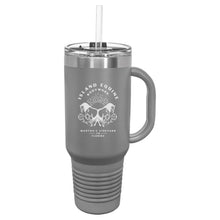 Load image into Gallery viewer, IEB- Laser Engraved- 40 Oz Insulated Tumbler with Handle
