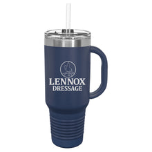 Load image into Gallery viewer, Lennox Dressage- Laser Engraved- 40 Oz Insulated Tumbler with Handle
