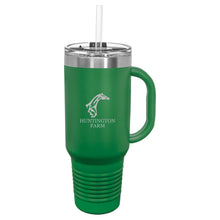 Load image into Gallery viewer, Huntington Farm - Laser Engraved- 40 Oz Insulated Tumbler with Handle
