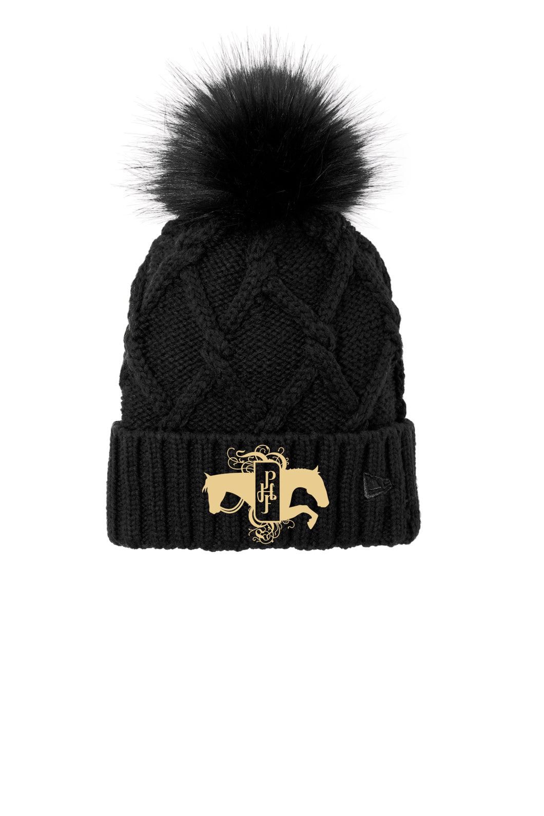 PHF - New Era- Faux Fur Pom Beanie