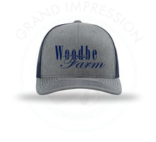 Load image into Gallery viewer, Woodbe Farm- Richardson- 112 &amp; 112FP   - 6 or 5 panel trucker hat
