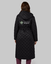 Load image into Gallery viewer, SPS- WOMEN&#39;S DIAMOND QUILTED MAXI POLY-FILL COAT
