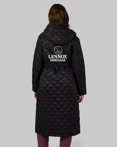 Lennox Dressage- WOMEN'S DIAMOND QUILTED MAXI POLY-FILL COAT