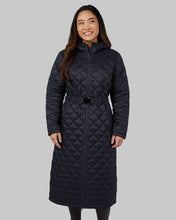 Load image into Gallery viewer, Lennox Dressage- WOMEN&#39;S DIAMOND QUILTED MAXI POLY-FILL COAT
