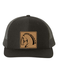 Working Eq of NC - Richardson- Leather Patch- Trucker Hat