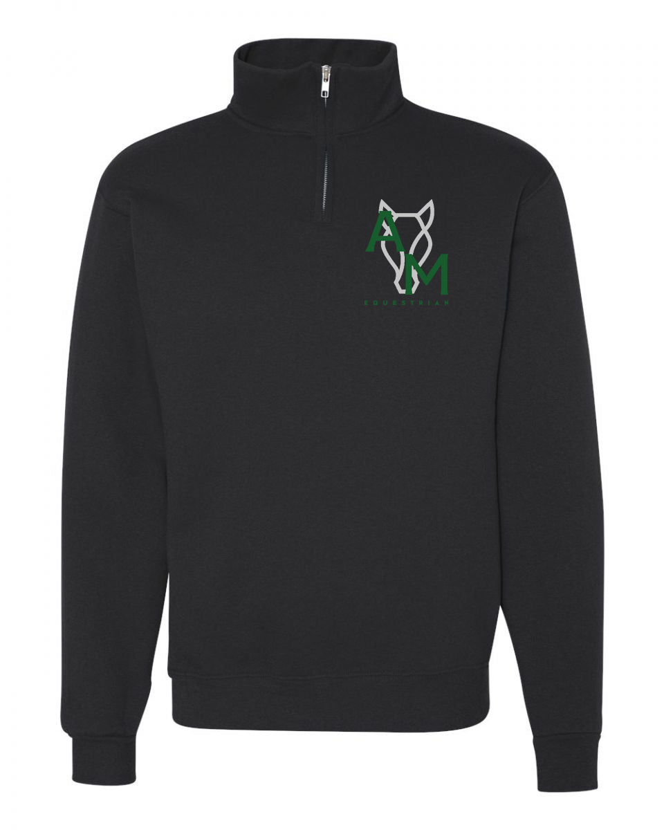 AM Equestrian- Jerzees- 1/4 Zip Sweatshirt