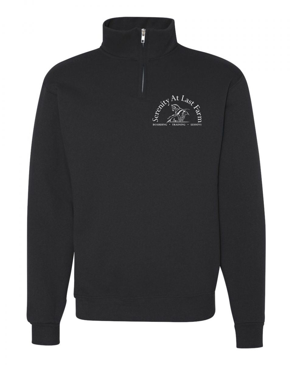 Serenity At Last Farm- Jerzees- 1/4 Zip Sweatshirt