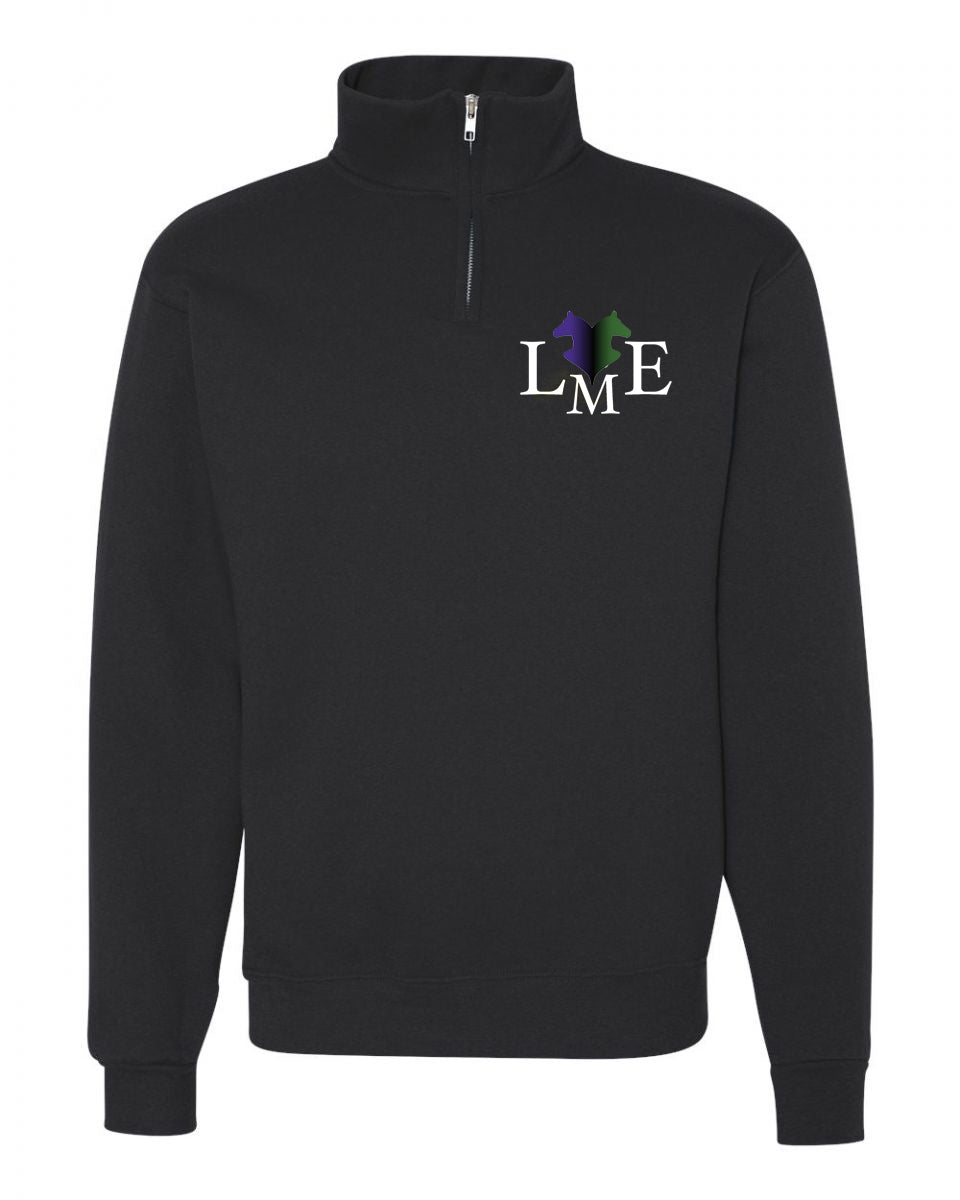 Livvmore Equestrian - Jerzees- 1/4 Zip Sweatshirt