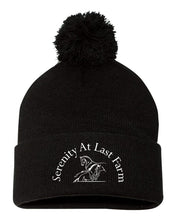 Load image into Gallery viewer, Serenity At Last Farm - Winter Hat with Pom
