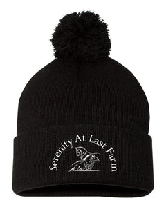 Serenity At Last Farm - Winter Hat with Pom