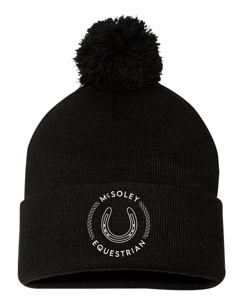 McSoley Equestrian- Winter Hat with Pom