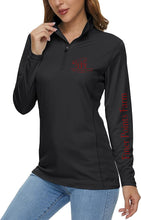 Load image into Gallery viewer, Finer Points Farm - GIDC- Women's Long Sleeve 1/4 Zip Sunshirt
