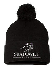 Load image into Gallery viewer, Seapowet Stables- Winter Pom Beanie
