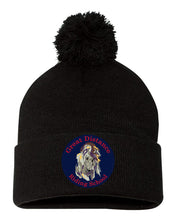 Load image into Gallery viewer, GDRS- Full Color Leather Patch- Winter Pom Hat
