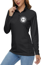 Load image into Gallery viewer, HPE - GIDC- Women&#39;s Long Sleeve 1/4 Zip Sunshirt
