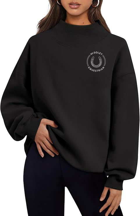 McSoley Equestrian - GIDC- Oversized Turtleneck Pullover