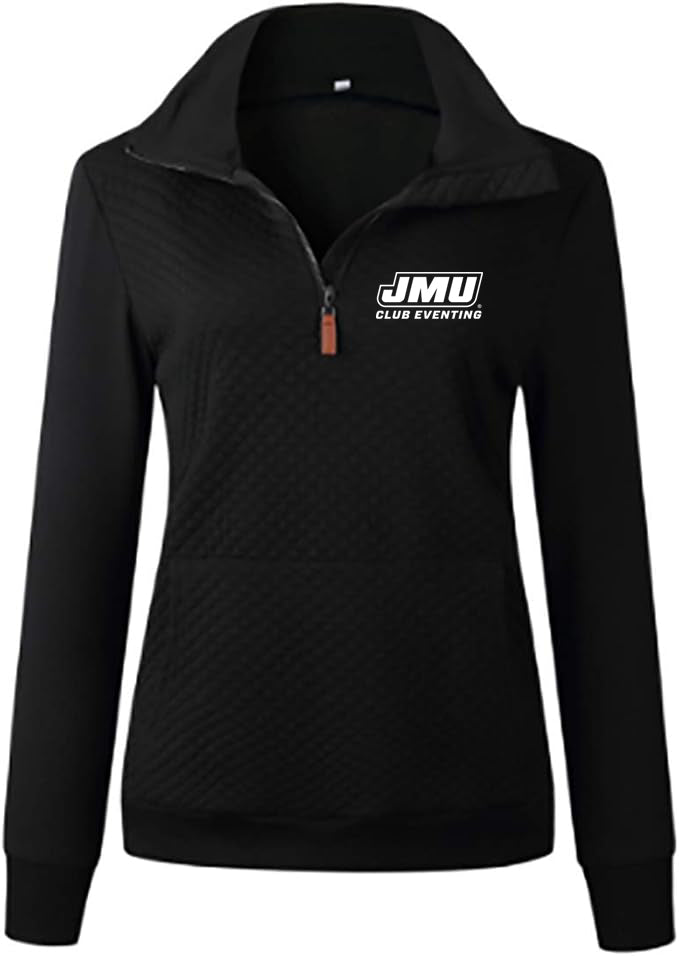 JMU - GIDC- Ladies Quilted 1/4 Zip Sweatshirt