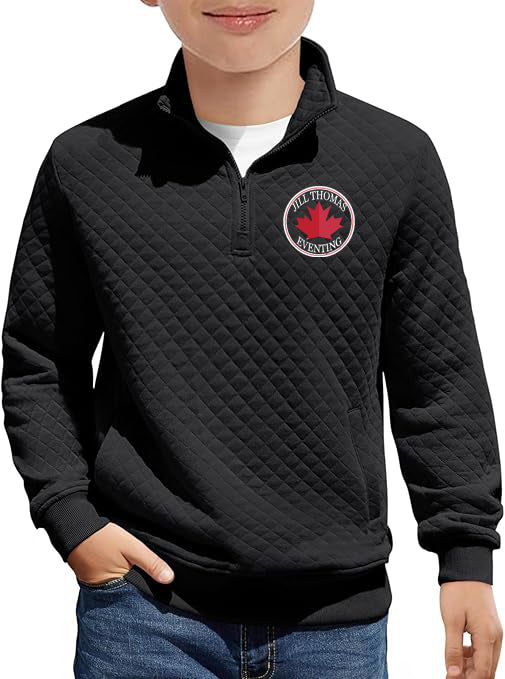 JTE - GIDC- YOUTH- Quilted Quarter Zip