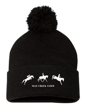 Load image into Gallery viewer, Mae Creek Farm - Winter Hat with Pom
