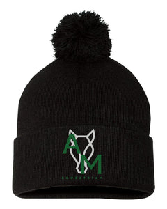 AM Equestrian- Winter Pom Beanie