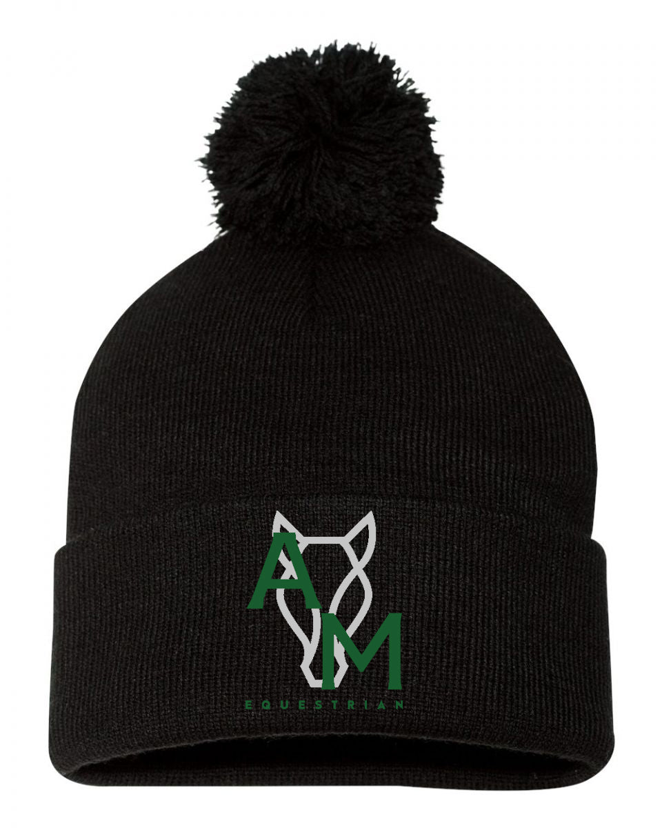 AM Equestrian- Winter Pom Beanie