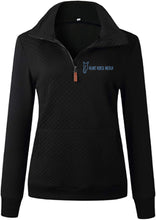 Load image into Gallery viewer, HHM - GIDC- Ladies Quilted 1/4 Zip Sweatshirt
