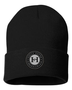 HPE- Leather Patch- Winter Hat
