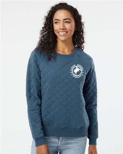 Irish Manor Stables- Boxercraft- Quilted Women Pullover