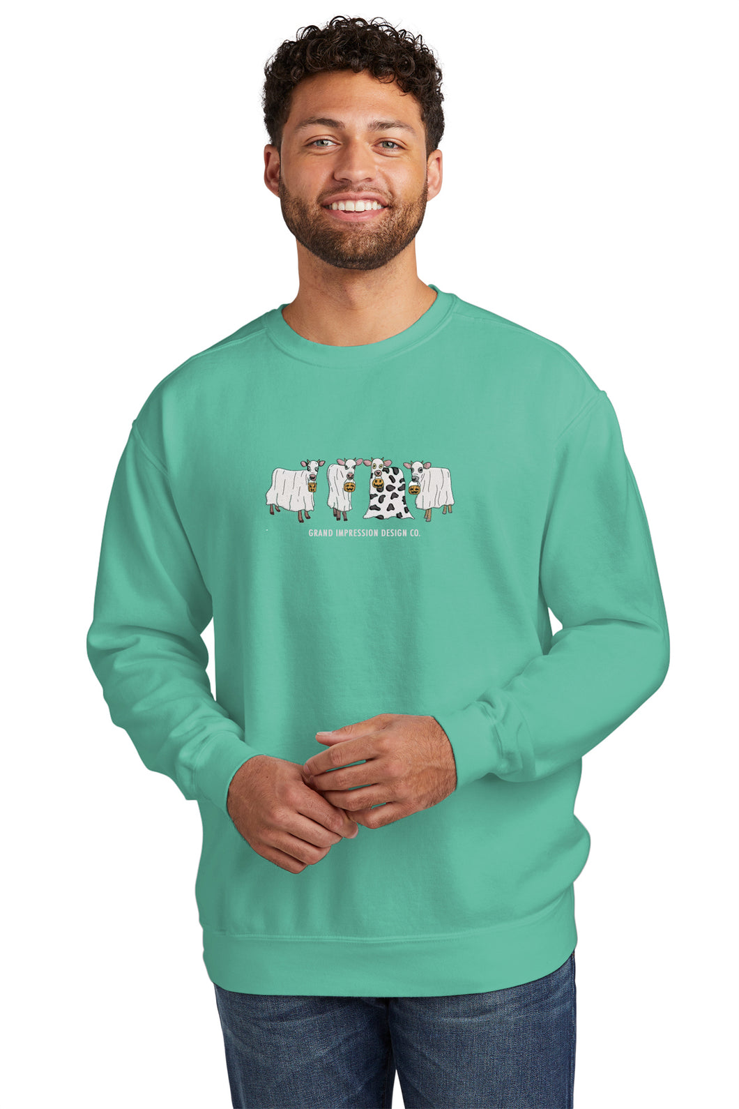 Ghost- Comfort Colors- Crewneck Sweatshirt