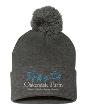 Load image into Gallery viewer, Oakendale Farm LLC - Winter Pom Beanie
