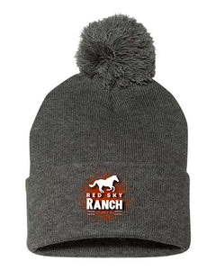 Red Sky Ranch- Winter Hat with Pom