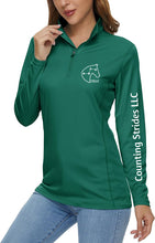Load image into Gallery viewer, CSLLC - GIDC- Women's Long Sleeve 1/4 Zip Sunshirt
