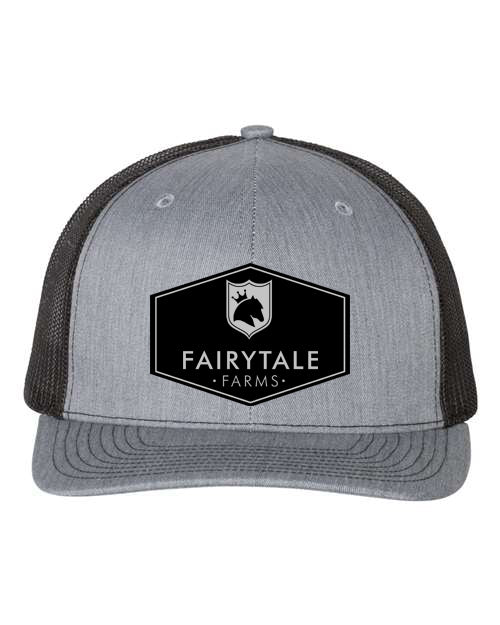 Fairy Tale Farms- Richardson- Leather Patch- Trucker Hat