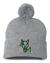 Load image into Gallery viewer, AM Equestrian- Winter Pom Beanie
