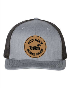 Odd Duck Horse Farm - Richardson- Leather Patch- Trucker Hat