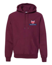Load image into Gallery viewer, The British Touch LLC- Heavyweight Cross-Grain Hooded Sweatshirt
