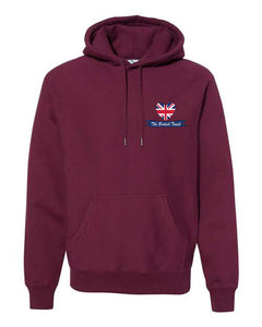 The British Touch LLC- Heavyweight Cross-Grain Hooded Sweatshirt