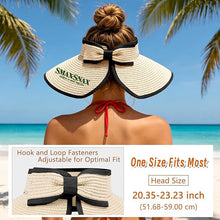 Load image into Gallery viewer, Smax Snax- GIDC- Straw Bow Visor
