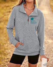 Load image into Gallery viewer, SMACC - GIDC- Ladies Quilted 1/4 Zip Sweatshirt
